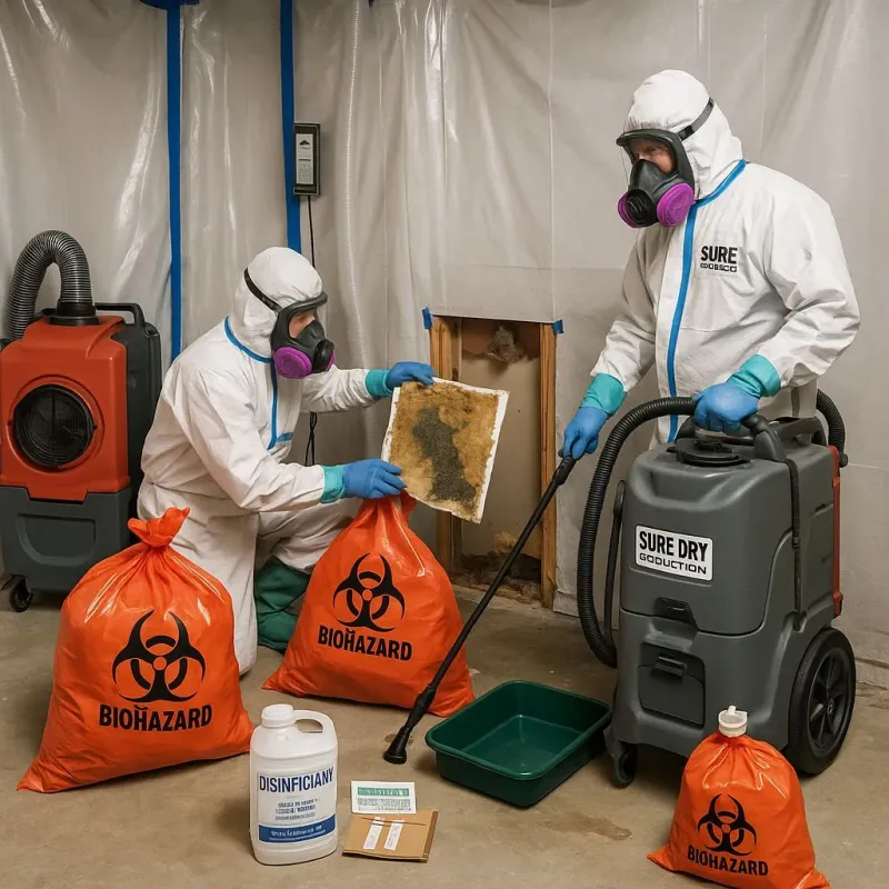 Contaminated Water Handling Protocols process in Harpersville, AL