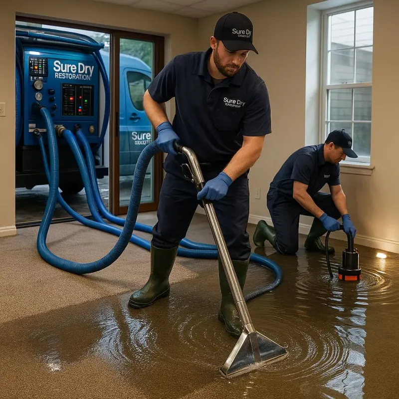Water Extraction and Removal process in Harpersville, AL